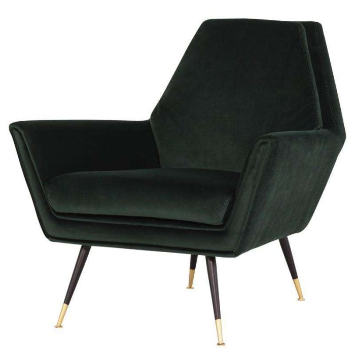 Vanessa Occasional Chair - Emerald Green
