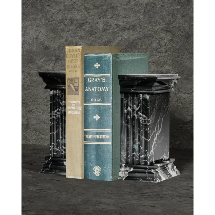 Noctarion Stone Bookends