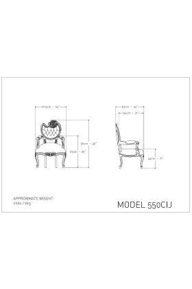 Victorian Armchair | Custom | 550CI