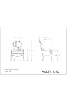 Victorian Armchair | Custom | 606C