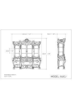 Rococo China Buffet | Custom | 702EF