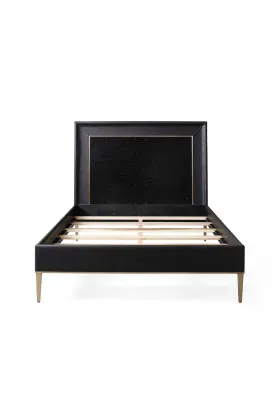 Noctura Leather Bed | Queen